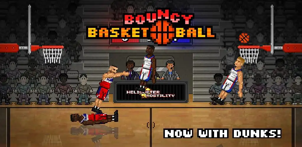 Bouncy basketball-game