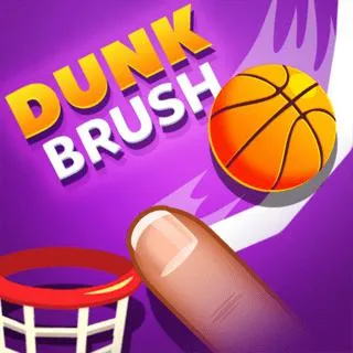 Dunkbrush – Draw Lines to Score Basketball Shots