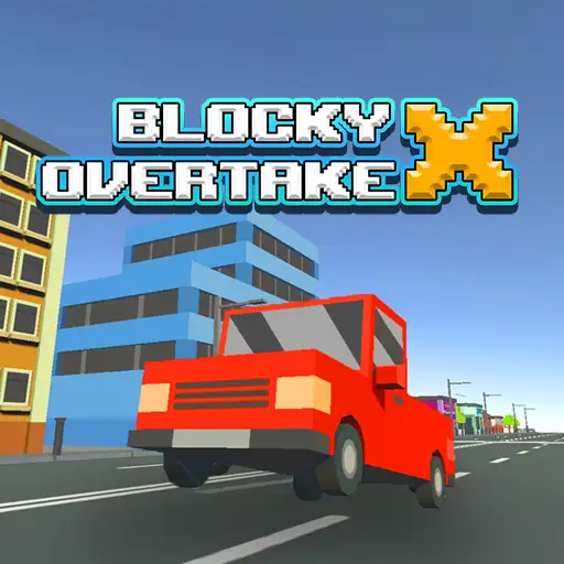 Blocky Overtake X – High Speed Traffic Racing