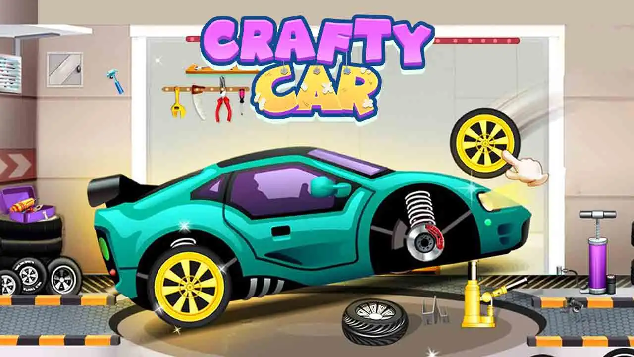 Crafty Car – Car Building & Driving Game
