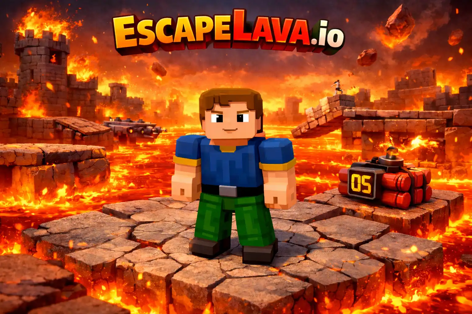 EscapeLava.io – Multiplayer Lava Escape Survival Game
