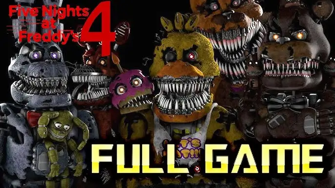 FNAF 4 Unblocked – Five Nights at Freddy’s 4 Horror Game
