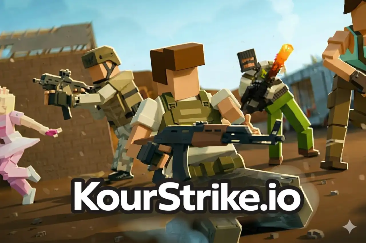 KourStrike.io – Multiplayer FPS Shooter Game