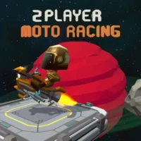 Moto Space Racing: 2 Player