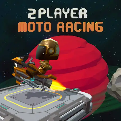 Moto Space Racing: 2 Player - Fast-Paced Space Combat Game