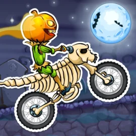 Moto X3M Spooky Land - Play Game Online