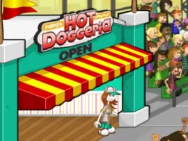 Papa's Hotdoggeria - Cooking Game