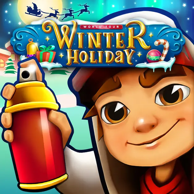 Subway Surfers Winter Holiday: Fun Endless Runner