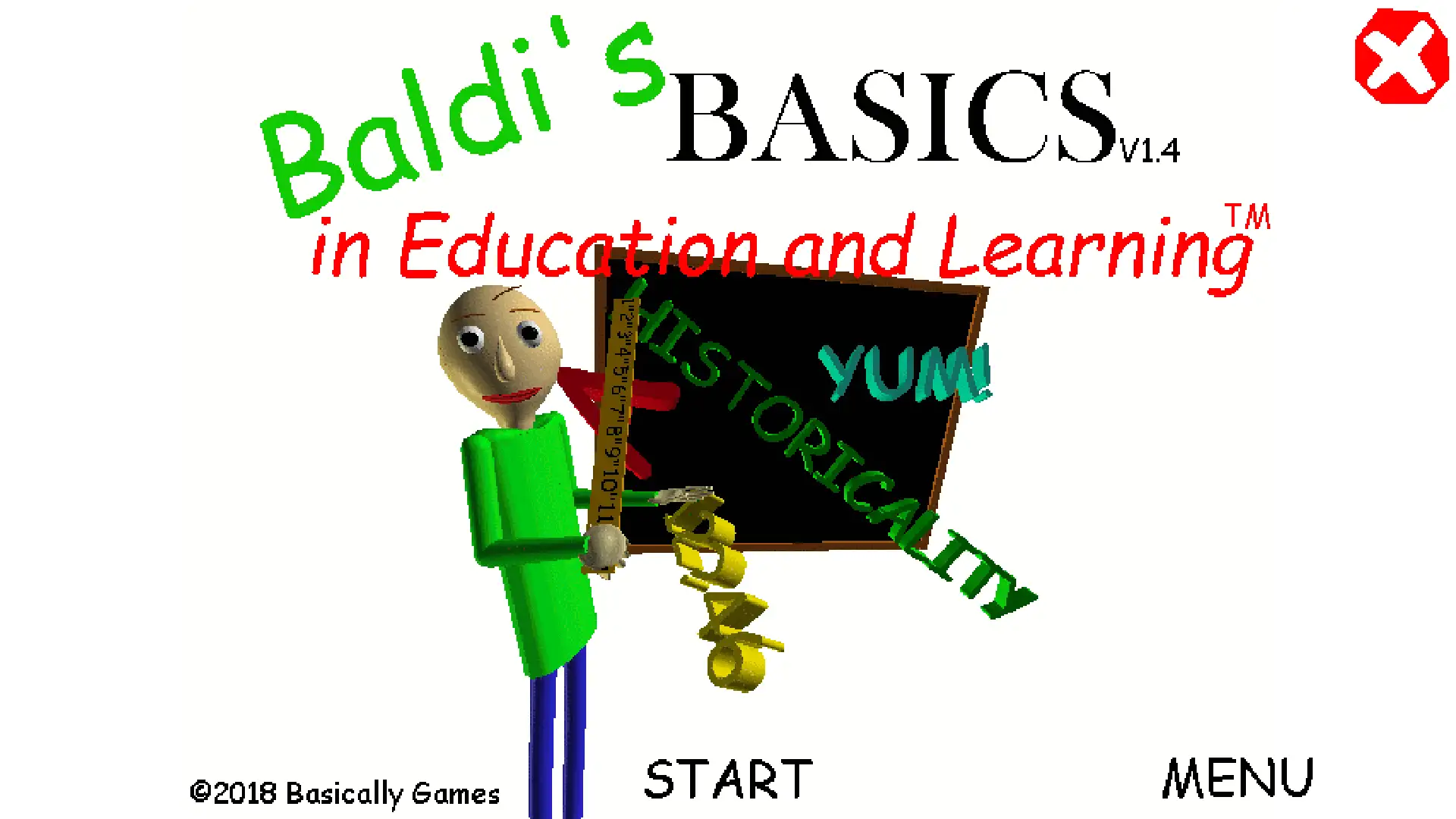 Baldi's Basics - Math Horror Game