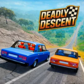 Deadly Descent - Speed and Destruction Racing Game