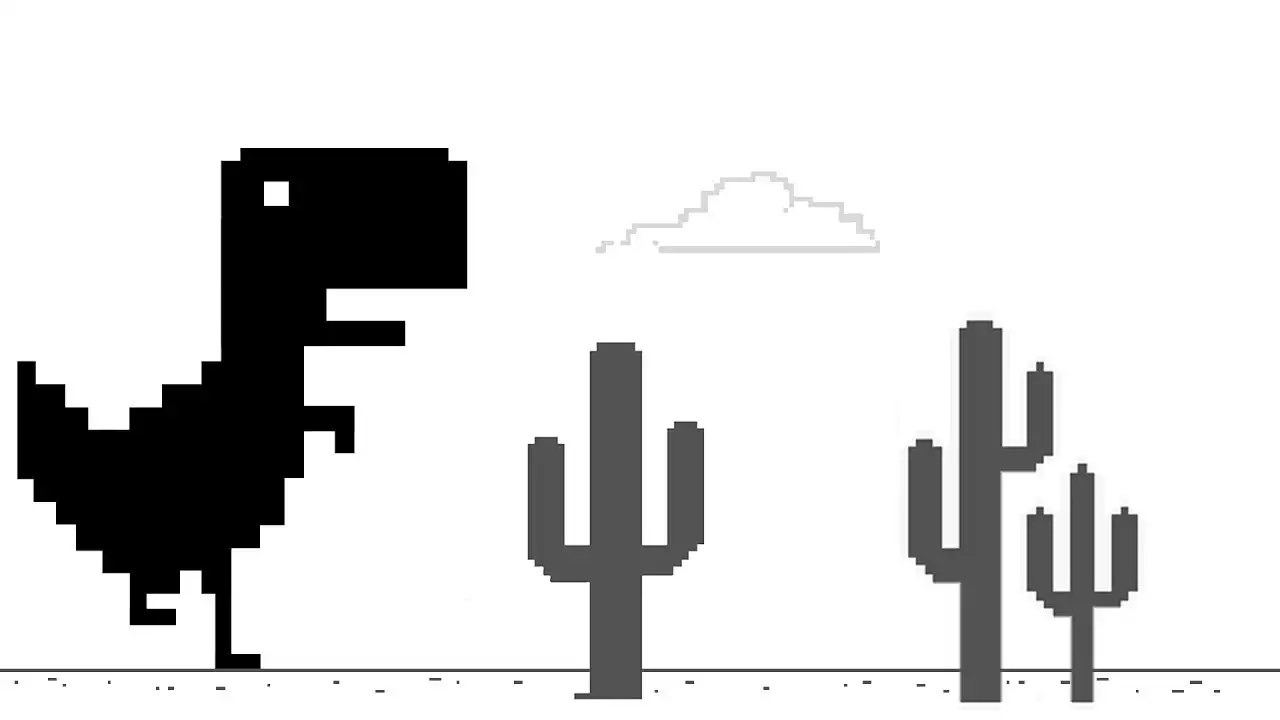Dinosaur Game: Classic No-Wifi Survival Challenge