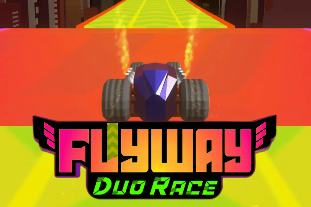 Flying Way Duo Race - Free Endless Slope Game
