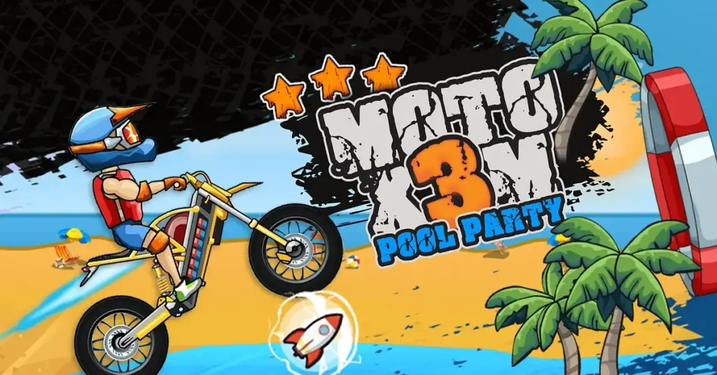 Moto X3M Pool Party – Play Game Online