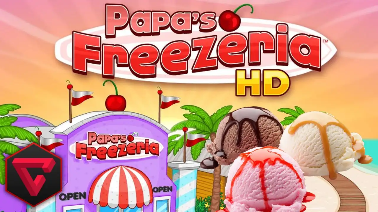 Papa's Freezeria - Ice Cream Shop Game Online
