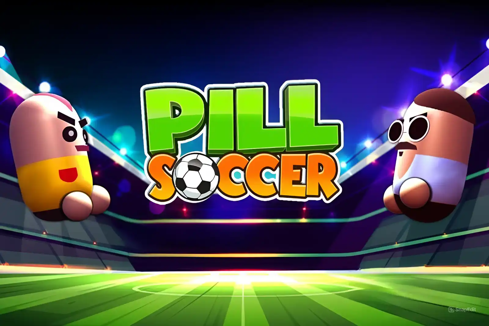 Pill Soccer: Free Online Soccer Game