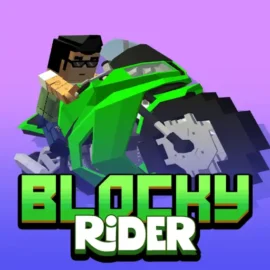 Blocky Rider - Fun Driving Game