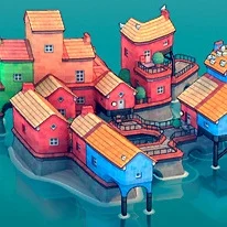 Townscaper – Coastal City Builder