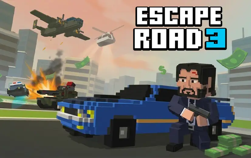 Escape Road 3 – High-Speed Driving Game