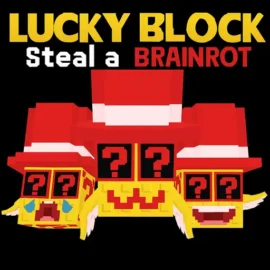 Lucky Brainrot Blocks Online