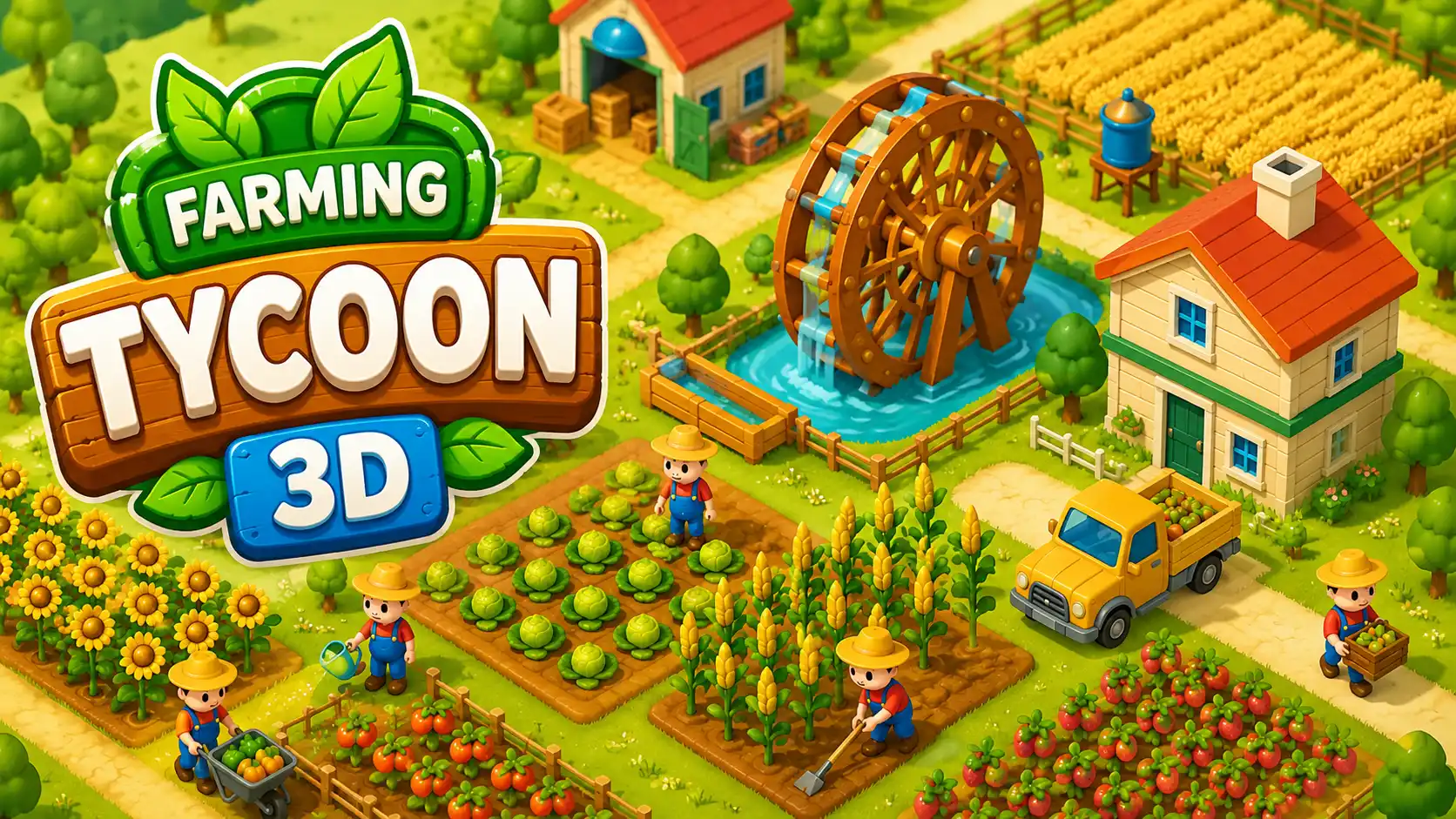 Farming Tycoon 3D – Build Farm Empire