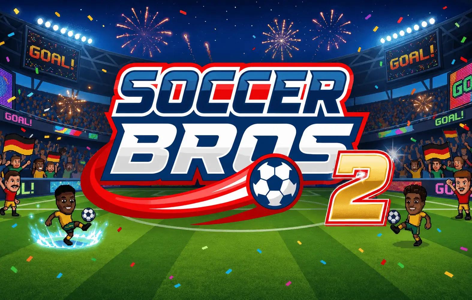 Soccer Bros 2: Fun Soccer Game Online