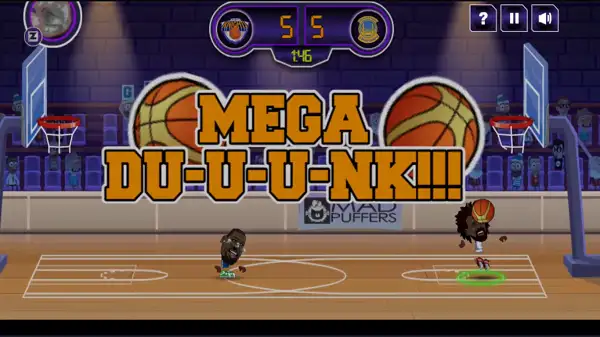 Mega Dunk in Basketball Stars Unblocked