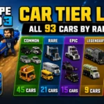 Escape Road 3 Car Tier List All 93 Cars by Rarity (Common to Mythic)