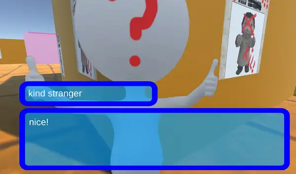 A strange NPC conversation in Ice Baby Quest 2