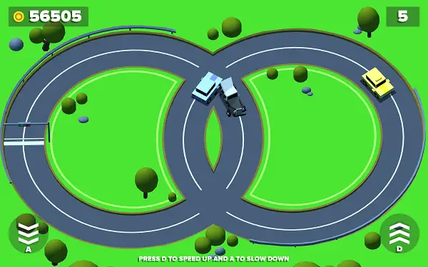 A close call at an intersection in Loop Crash 2