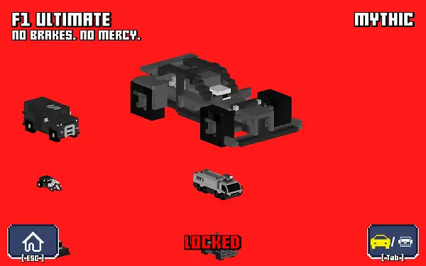 Mythic Cars in Escape Road 3