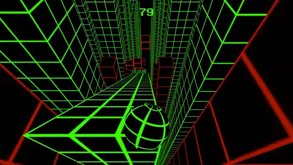 Slope Mid Game Gameplay with increased speed