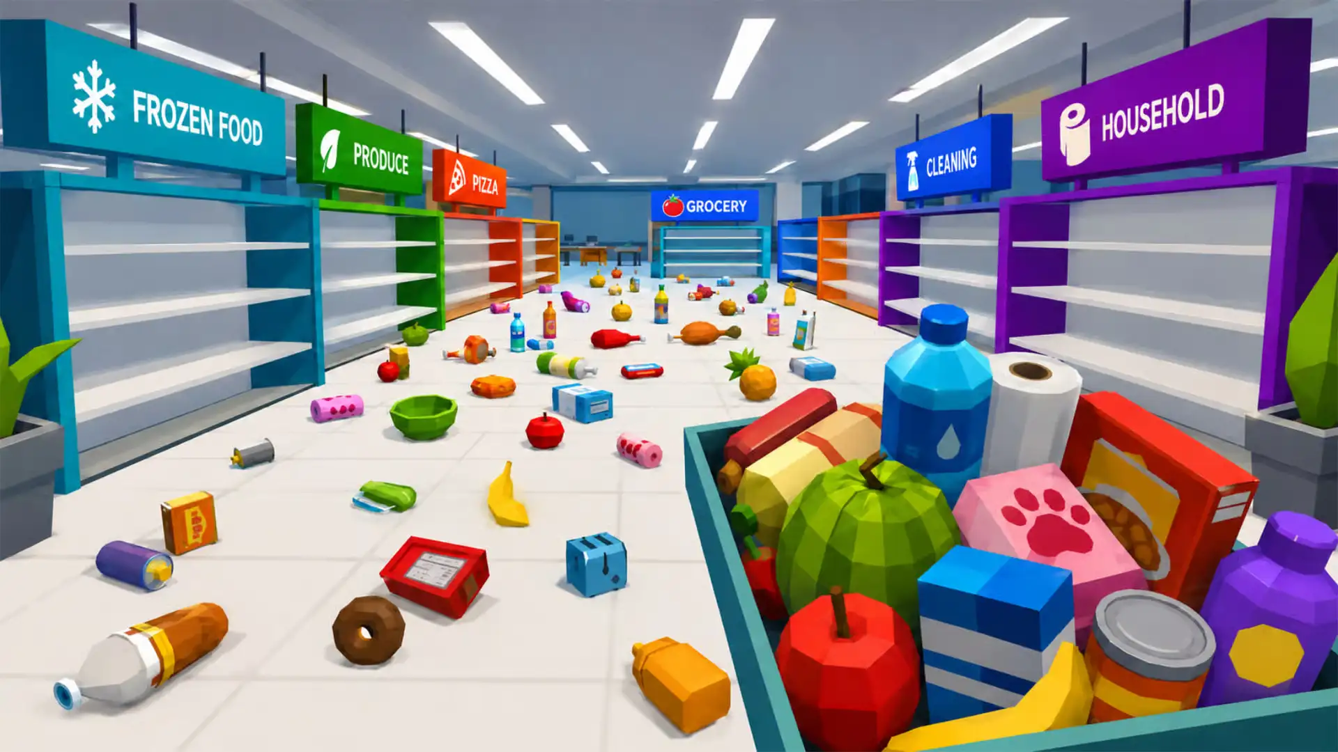 Clean The Supermarket – Play Free Online