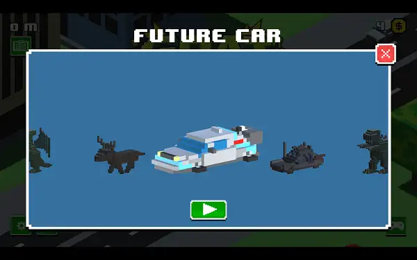 Goat Rampage unblocked gameplay screenshot showing a goat running through a destructible city