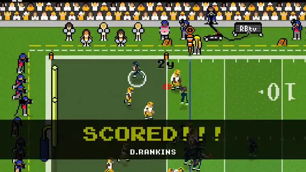 Scoring a Goal in Retro Bowl