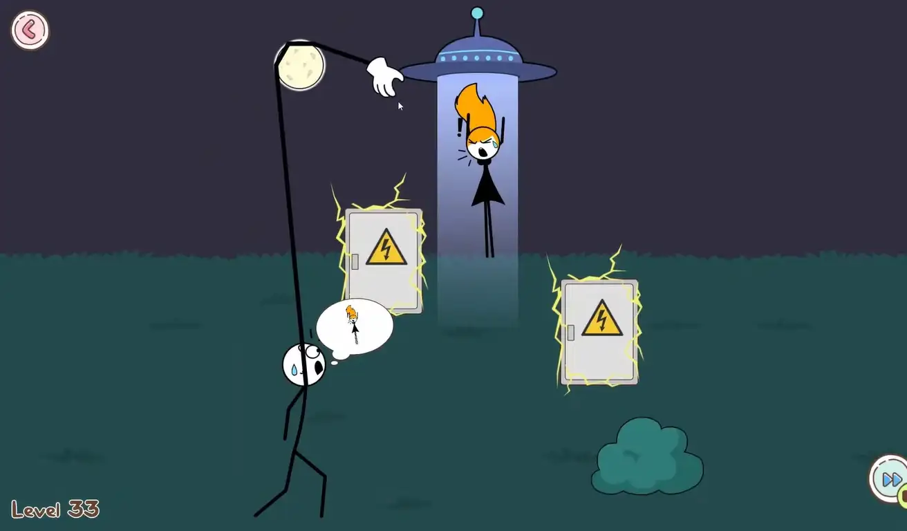 Navigating a Obstacle in Thief Puzzle
