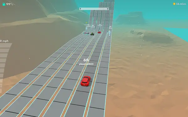 A multiplayer match in Turbo Flip